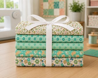 Farmer's Daughter Fat Quarter Bundle Lori Holt Riley Blake 5-Piece
