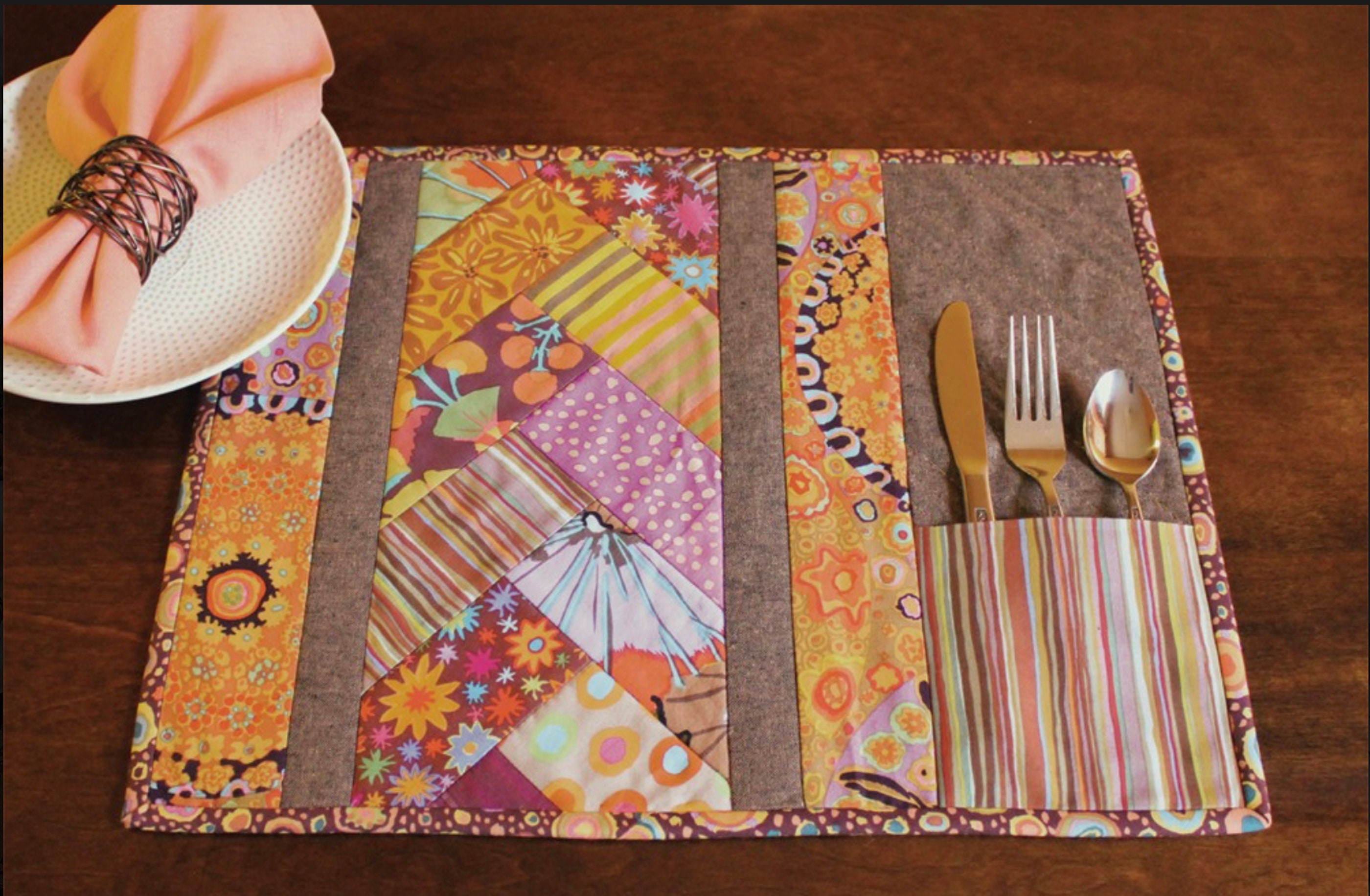 Quilt As You Go Kit Venice Placemat June Tailor Home | Etsy