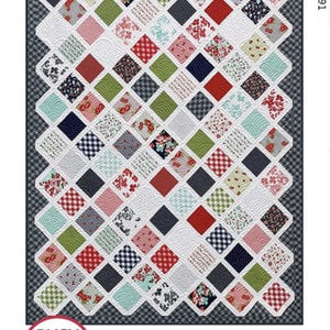 Make It Scrappy Quilt Pattern: Fat Quarter Friendly, Precut Squares