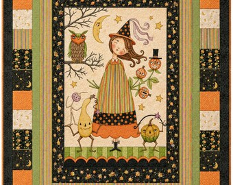 Ghoul Friends Hillside Charm Complete Quilt Kit with Pattern