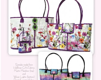 Rockport Totes Sewing Pattern by Aunties Two: 3 Sizes