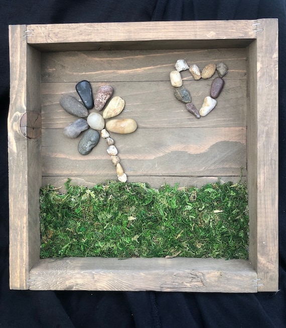 Rock Art Shadow Box Kit Etsy