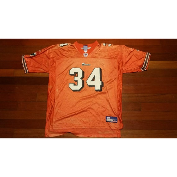 vtg Mens Reebok Miami Dolphins Ricky Williams NFL