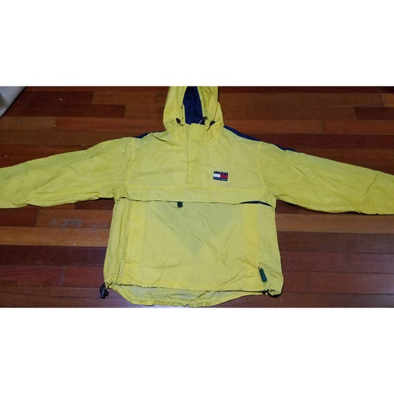 Mens Vintage Tommy Hilfiger rain zipper jacket