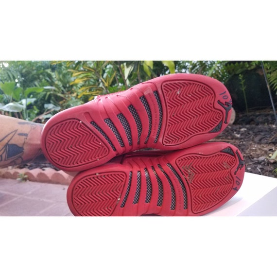 jordan retro 12 red grade school