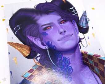 Mollymauk, Art Print, hailiiz