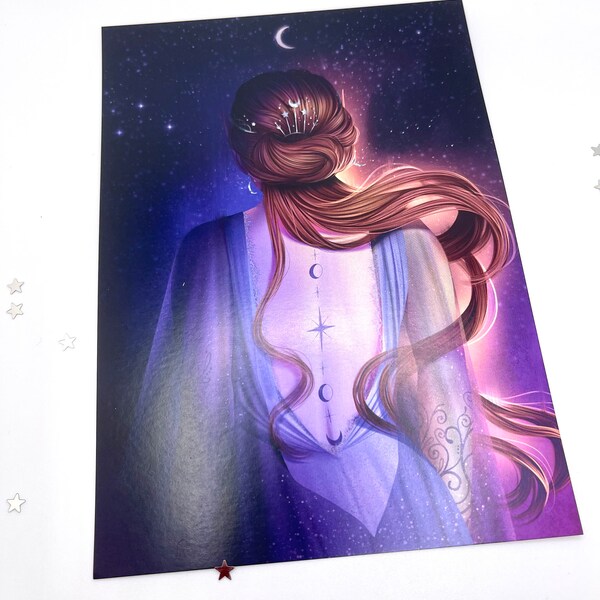 Feyre, Our High Lady, Art Print, hailiiz