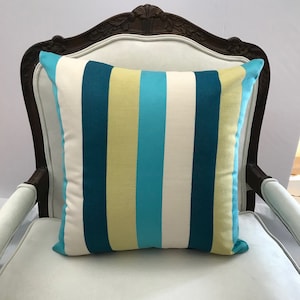 Beautiful 18” Outdoor Sunbrella Pillow Cover