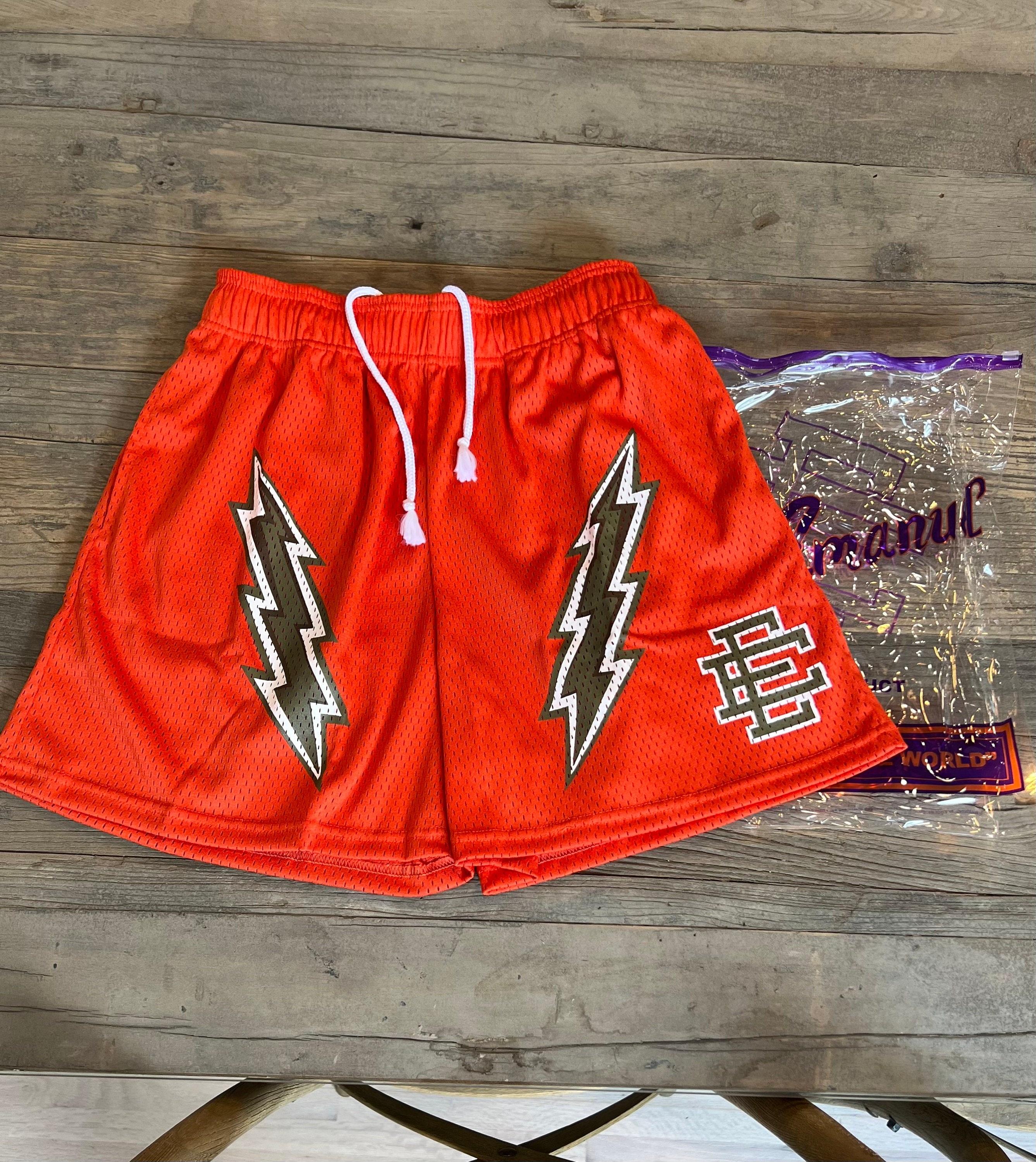 Eric Emanuel EE Basic Shorts Lighting Bolt - Etsy