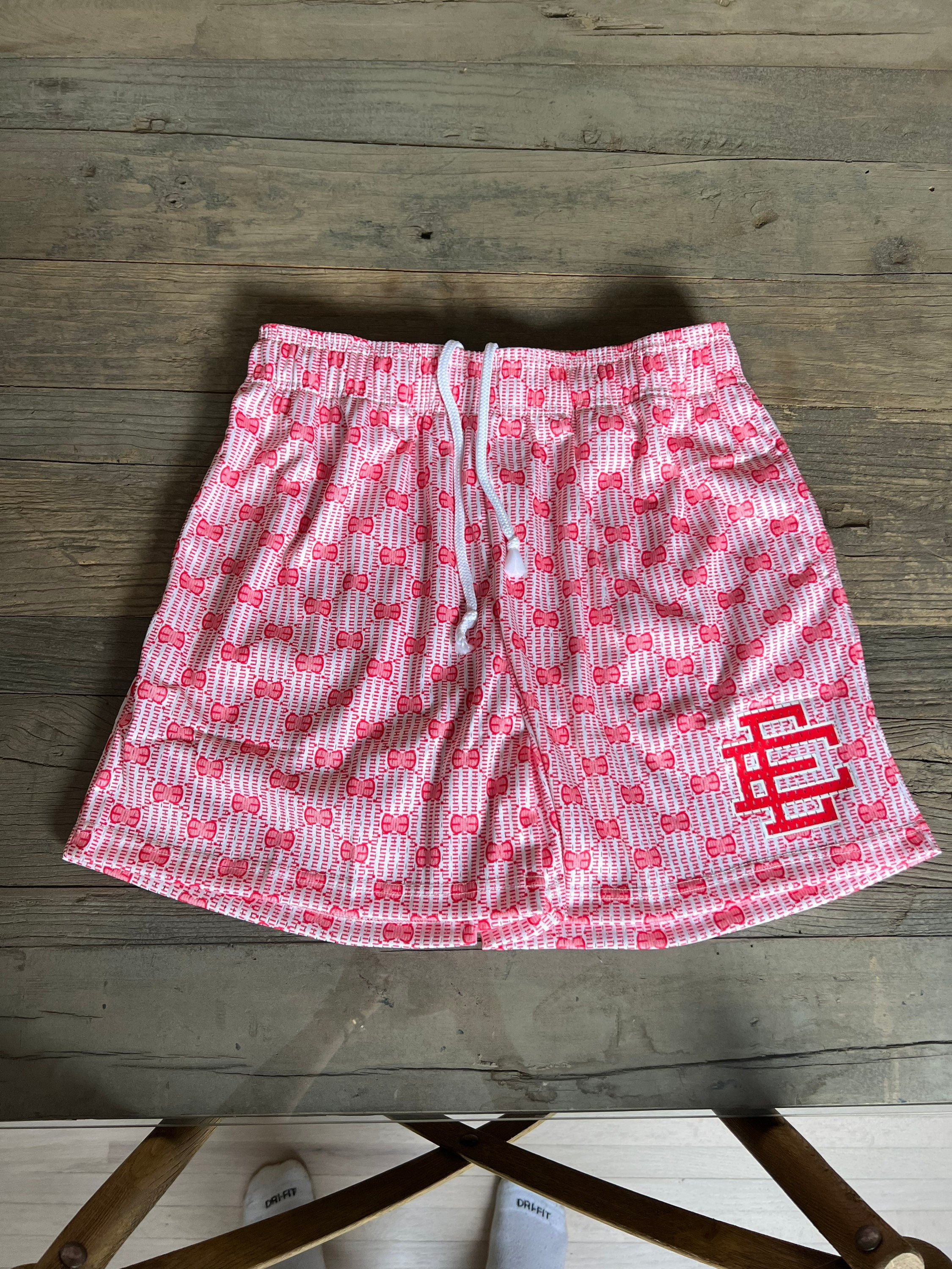 ERIC EMANUEL BAPE SHORT, BASKETBALL SHORTS , 100%