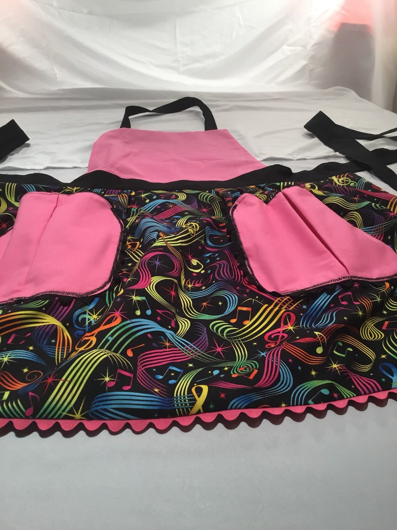 Music Note Full Apron