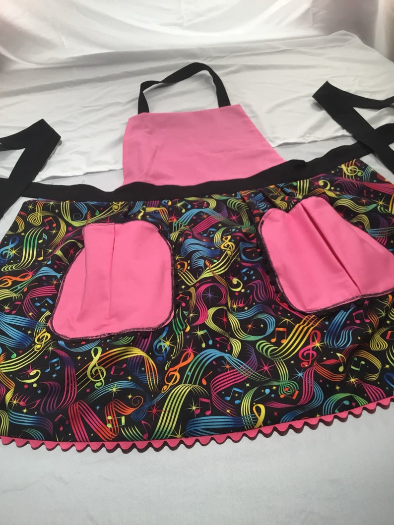 Music Note Full Apron