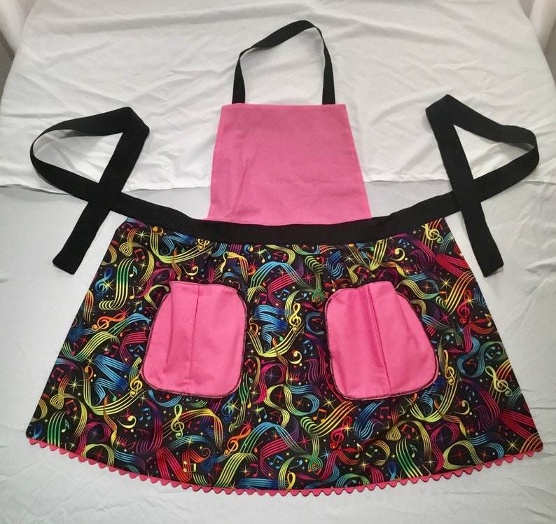 Music Note Full Apron