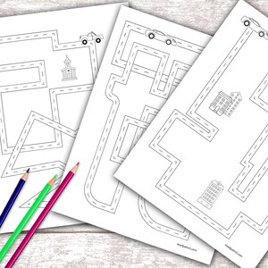 Printable Dexterity Trainers Children's Fine Motor Skills Hand-eye ...