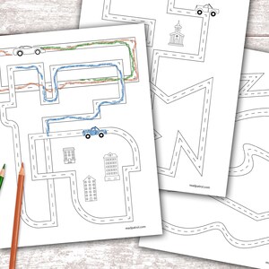 Printable Dexterity Trainers Children's Fine Motor Skills Hand-eye ...
