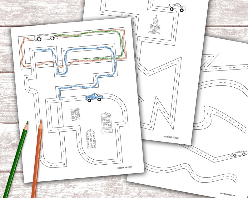 Printable Dexterity Trainers Children's Fine Motor Skills Hand-eye ...