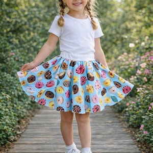 Donut Dress Girls - Etsy