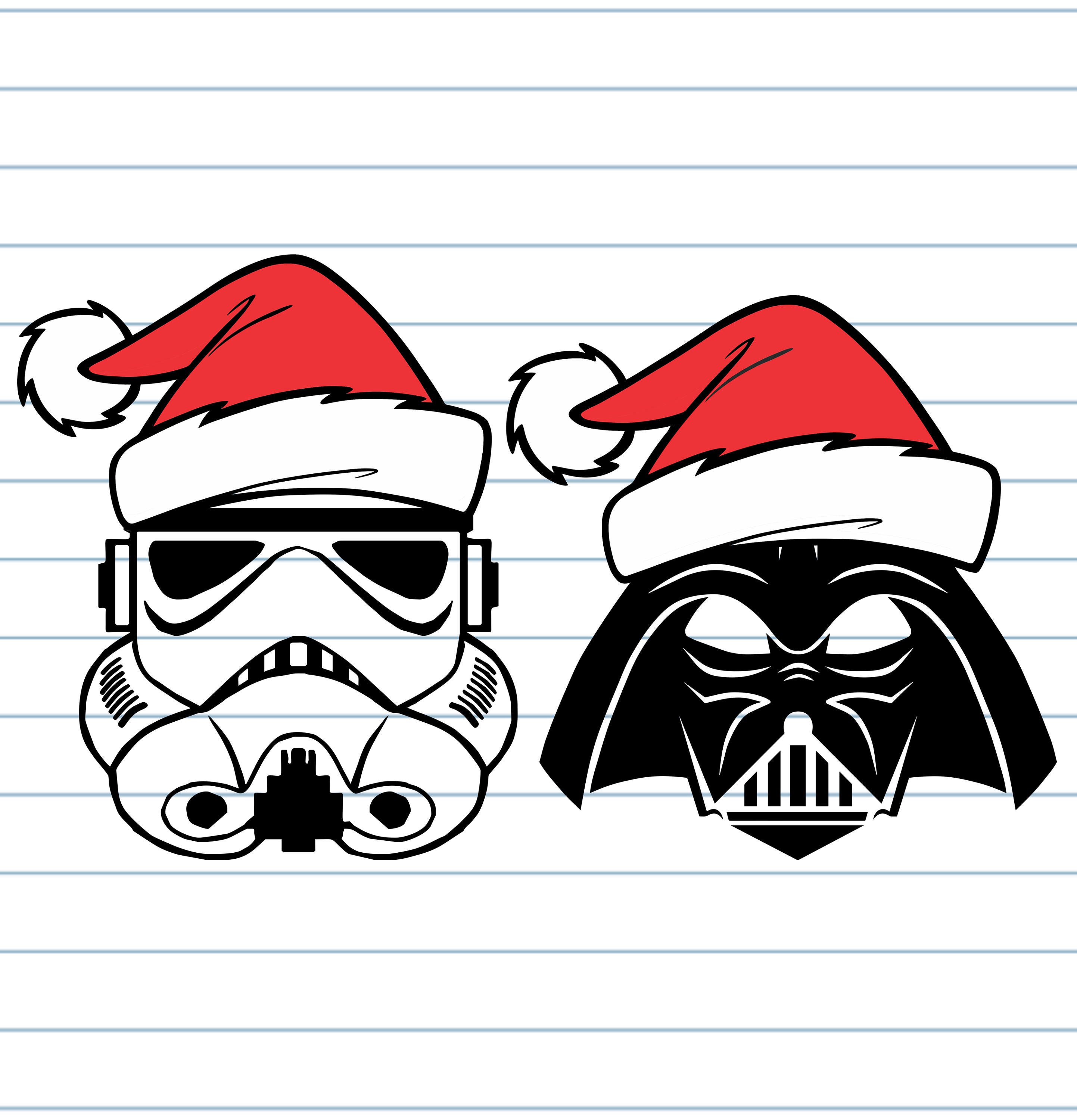 Download Star wars SVG Christmas svg Star wars christmas Svg Darth | Etsy