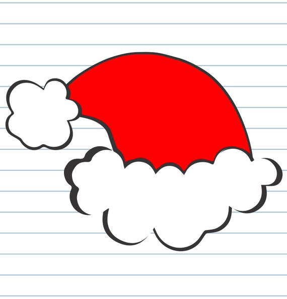 Download Santa Claus Hats SVG cutting files Santa Claus cutting ...