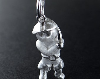 Sterling Silver Teddy Bear Charm