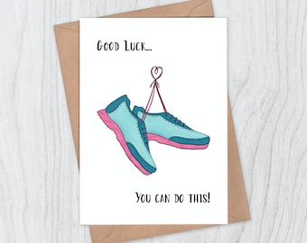 Good Luck Card for Runner - Good luck marathon card