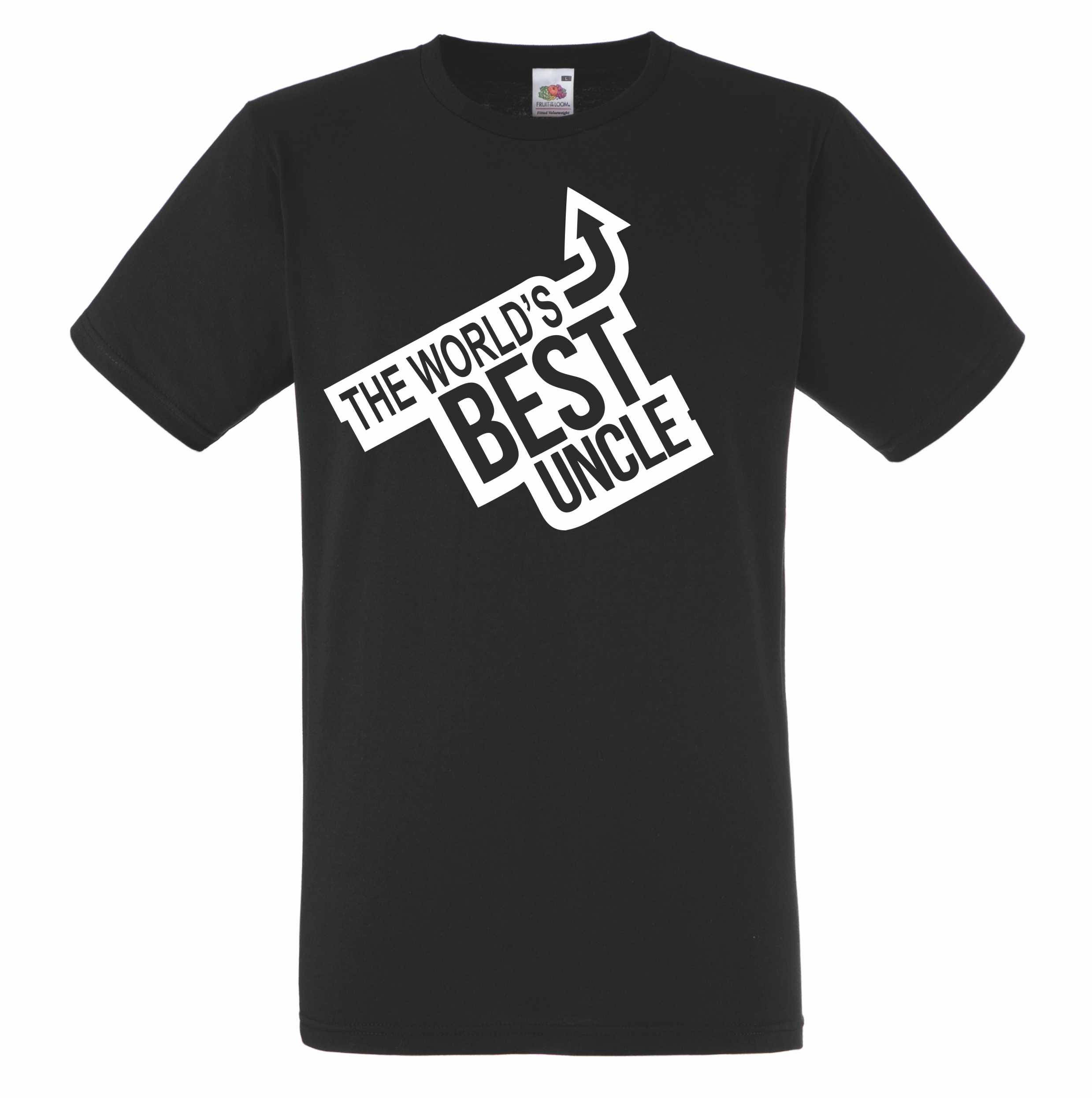 Image of Worlds Best Uncle Funny T Shirt Novelty Slogan Birthday Xmas Gift Tee Free Uk Postage