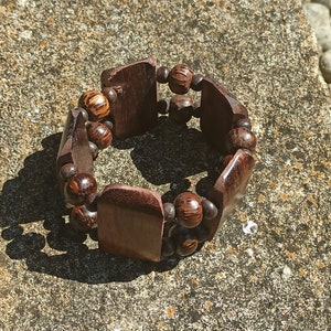 Wooden bracelet