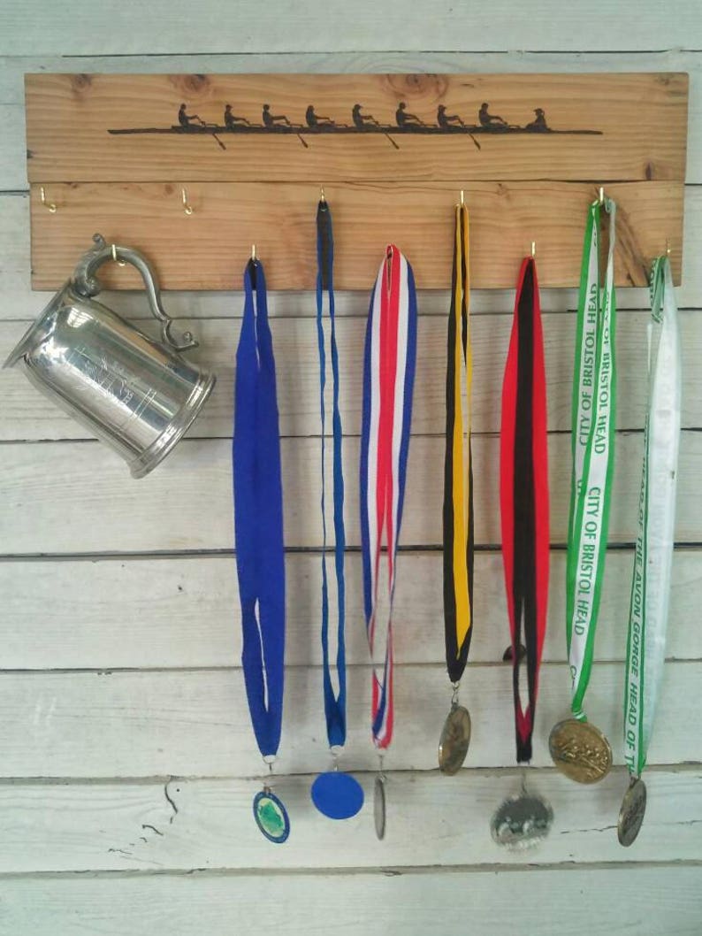 Portemédaille déquipage / aviron qui peut être personnalisé. Etsy France
