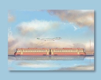 Studio Ghibli Spirited Away - Physical A4 Print