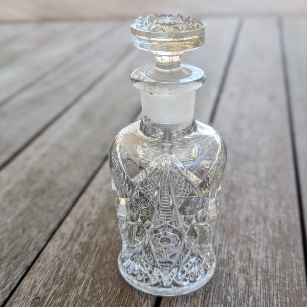 Early 1900's EAPG Perfume Bottle, Martec Pattern