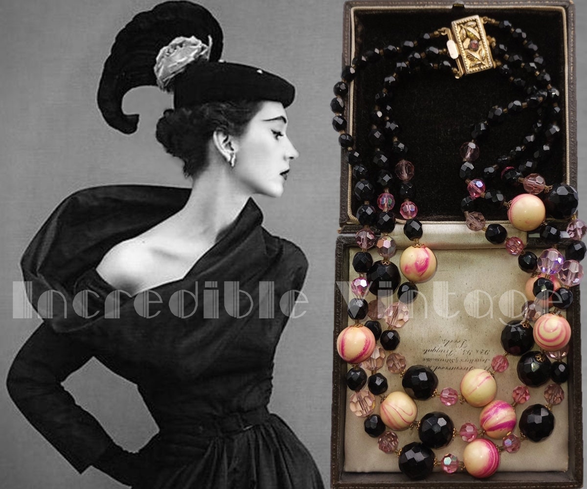 Chanel Pink Necklace -  UK