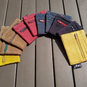 Portamonete Koli Eco Edition - piccolo portafoglio in tessuto riciclato - portacarte - portamonete - portafoglio vegano ed ecologico