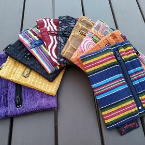 Koli Coin Purse - pequena carteira de tecido - porta-cartões - porta-dinheiro - porta-moedas - carteira vegana - porta-moedas sem couro - carteira tipo bolsa