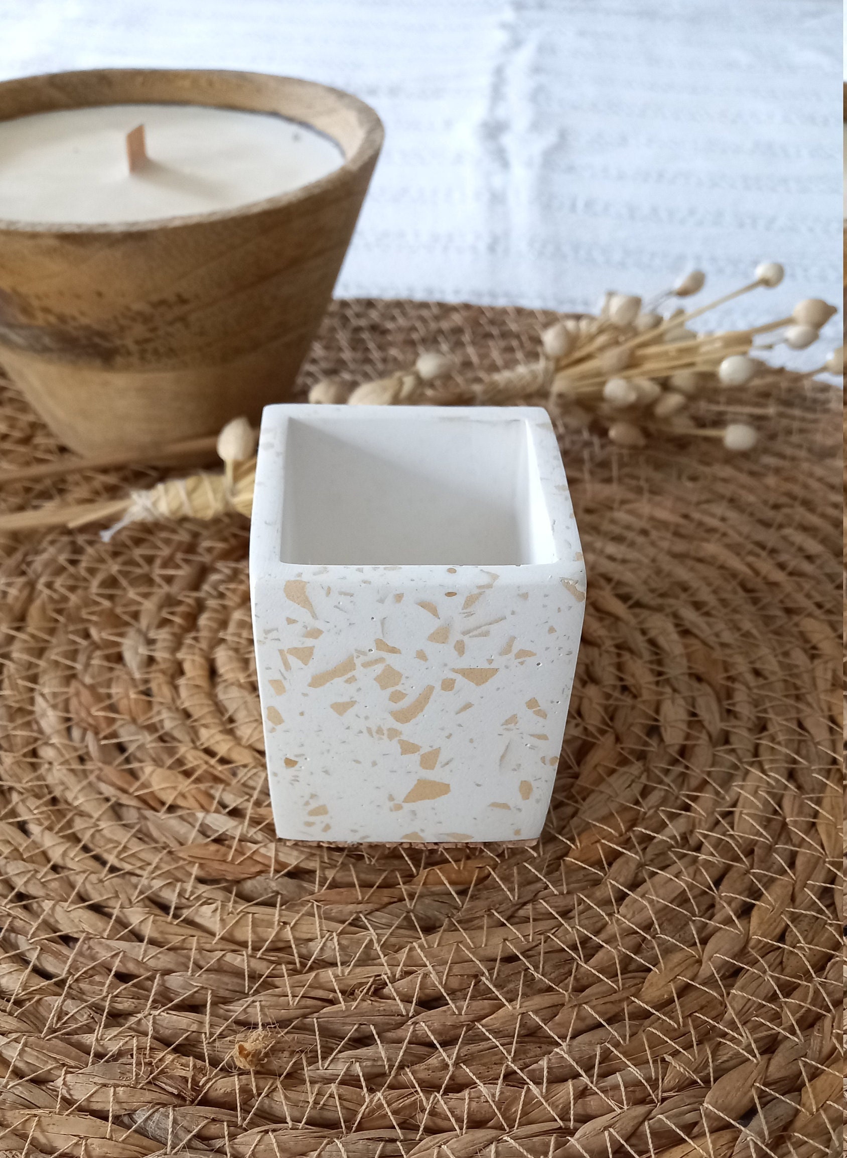 Petit Pot Carré - Vide Poche Porte Bijoux