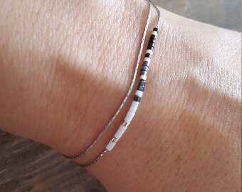Femmes 925 Sterling Silver Dangle Perle Argent Chaîne Bracelet Bracelet 8.25-9.25" Femmes 925 Sterling Silver Dangle Perle Argent Chaîne Bracelet Bracelet 8.25-9.25"