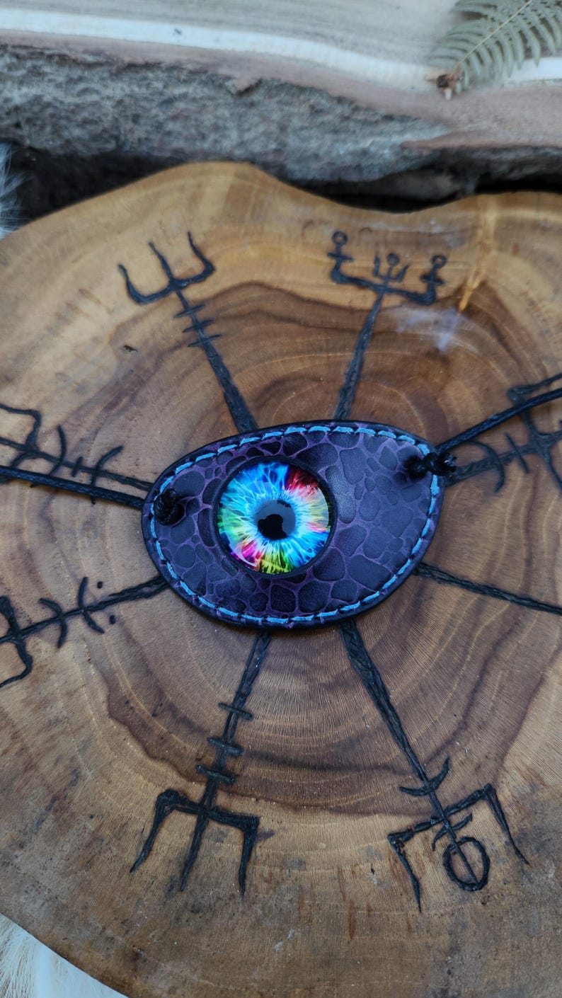 Leather Eye Patch, Left Eye Patch, Mad Eye, Pirate Eye Patch - Etsy