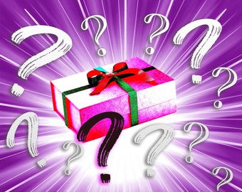 Mystery-Box „Lady of Avalon“ Überraschungssbox mit kreativen Schmuck und Geschenkartikel - 10-15 Teile