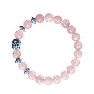 Gemstone Bracelet Rose Quartz