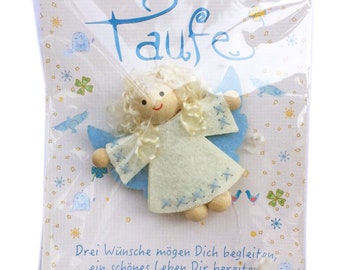 Schutzengel, Püppchen Engel Puppe – , Muttertag, Taufgeschenk, Zur Taufe  Taufkarte, Püppkes