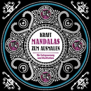 Beautiful mandala coloring pages to color in and relax, 10 motifs A4, coloring book as pdf for immediate download.
