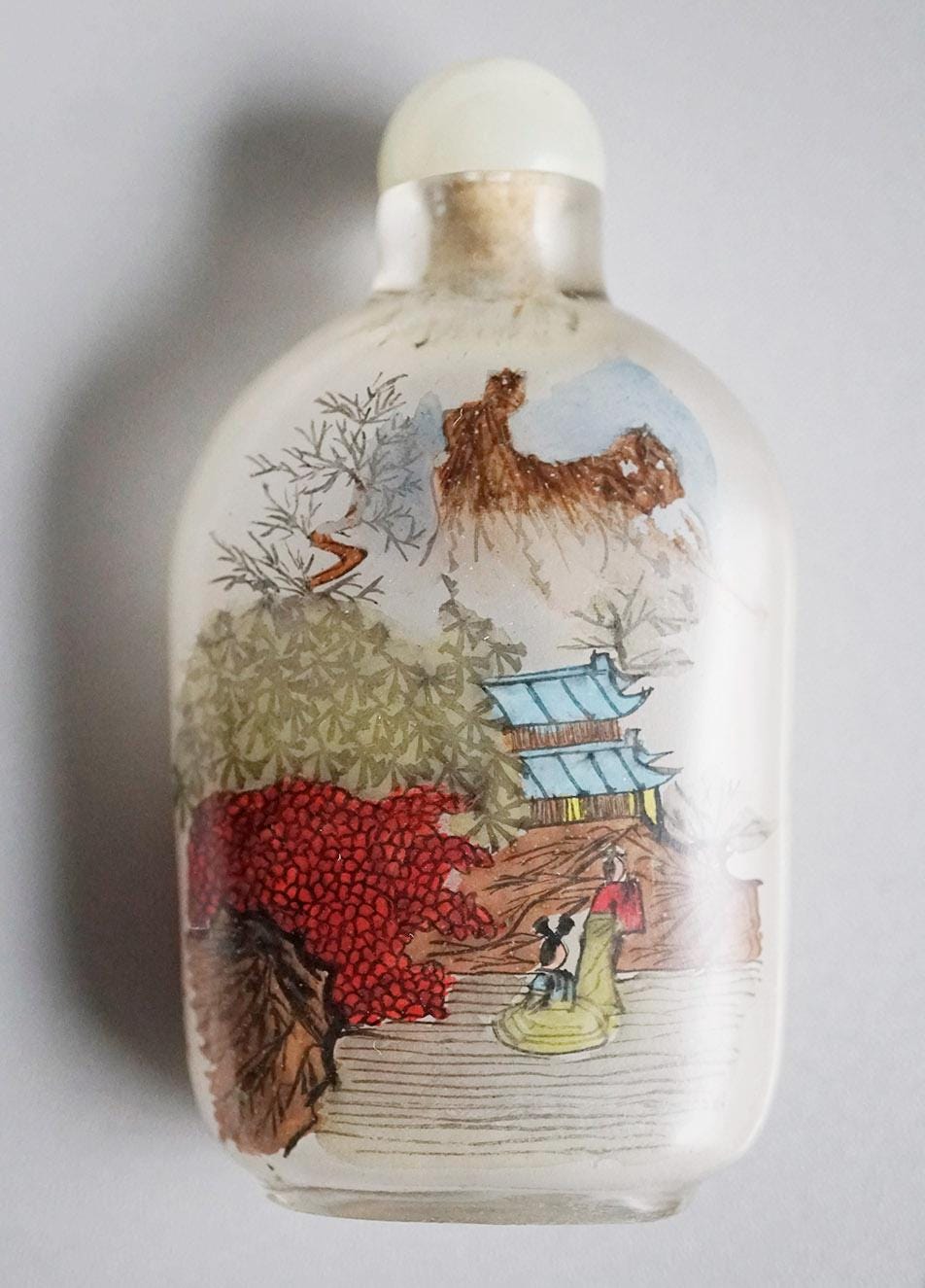 Chinese Inside Painted Snuff Bottle - Etsy