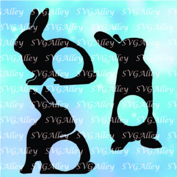 Rabbit SVG Rabbit Bundle SVG Rabbit Clipart Rabbit Vector | Etsy