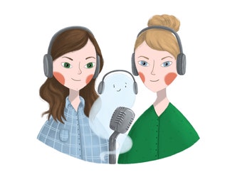 Custom Illustrated Logo • Custom Avatar For Business • Shop Icon • Blog illustration • Website • Etsy • Social Media icon (digital file)