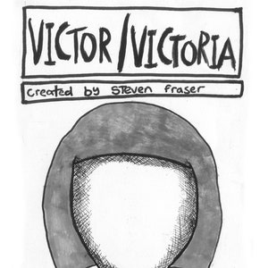 Victor/Victoria (Queer Mini-Zine Comic book poem)