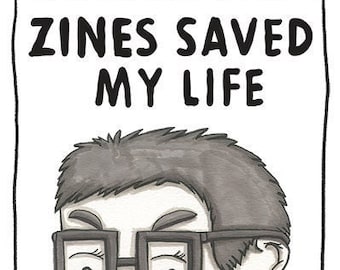 Zines Saved My Life (Mental Health Comic Book Zine)