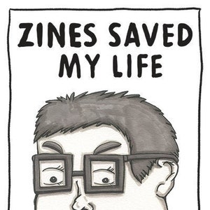 Zines Saved My Life (Mental Health Comic Zine)