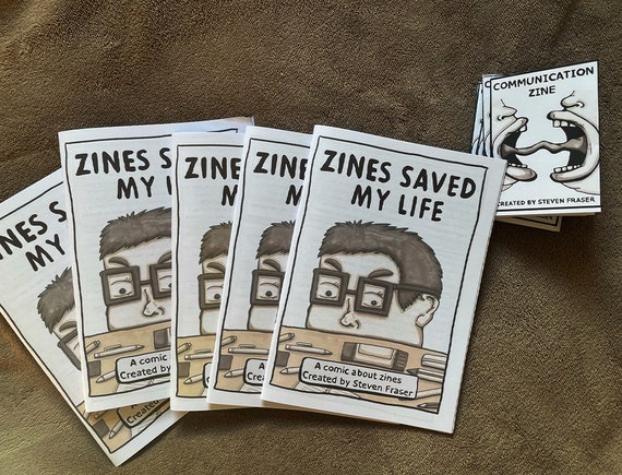 Zines Saved My Life (mental Health Comic Book Zine) - Etsy