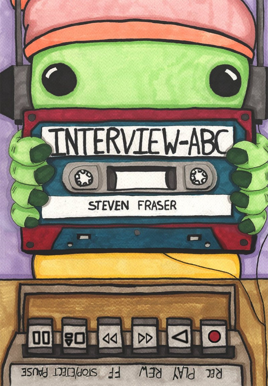 Interview ABC - (comic Book Zine) - Etsy