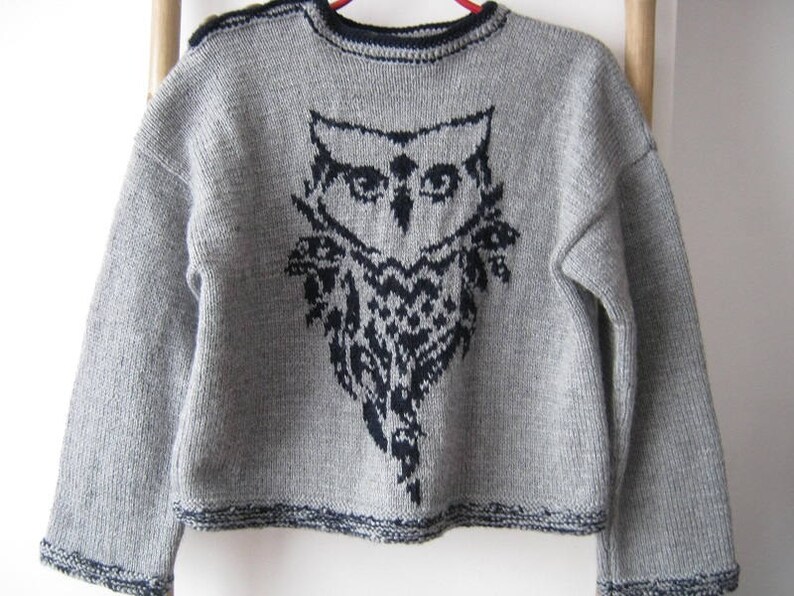 owl sweater
