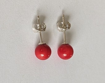 Boucles d'oreilles argent 925 bambou de Mer rouge